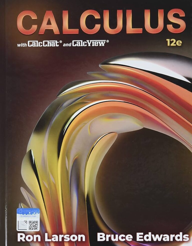 Ron Csas Book “Calculus” by Ron Larson and Bruce Edwards - College Book Table